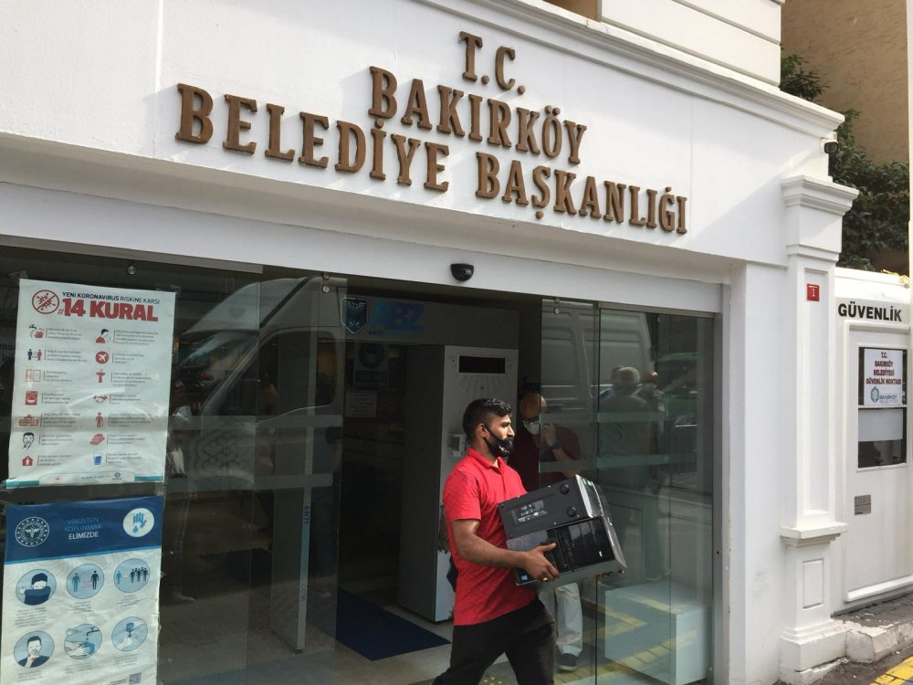 Bakırköy Belediyesi haciz