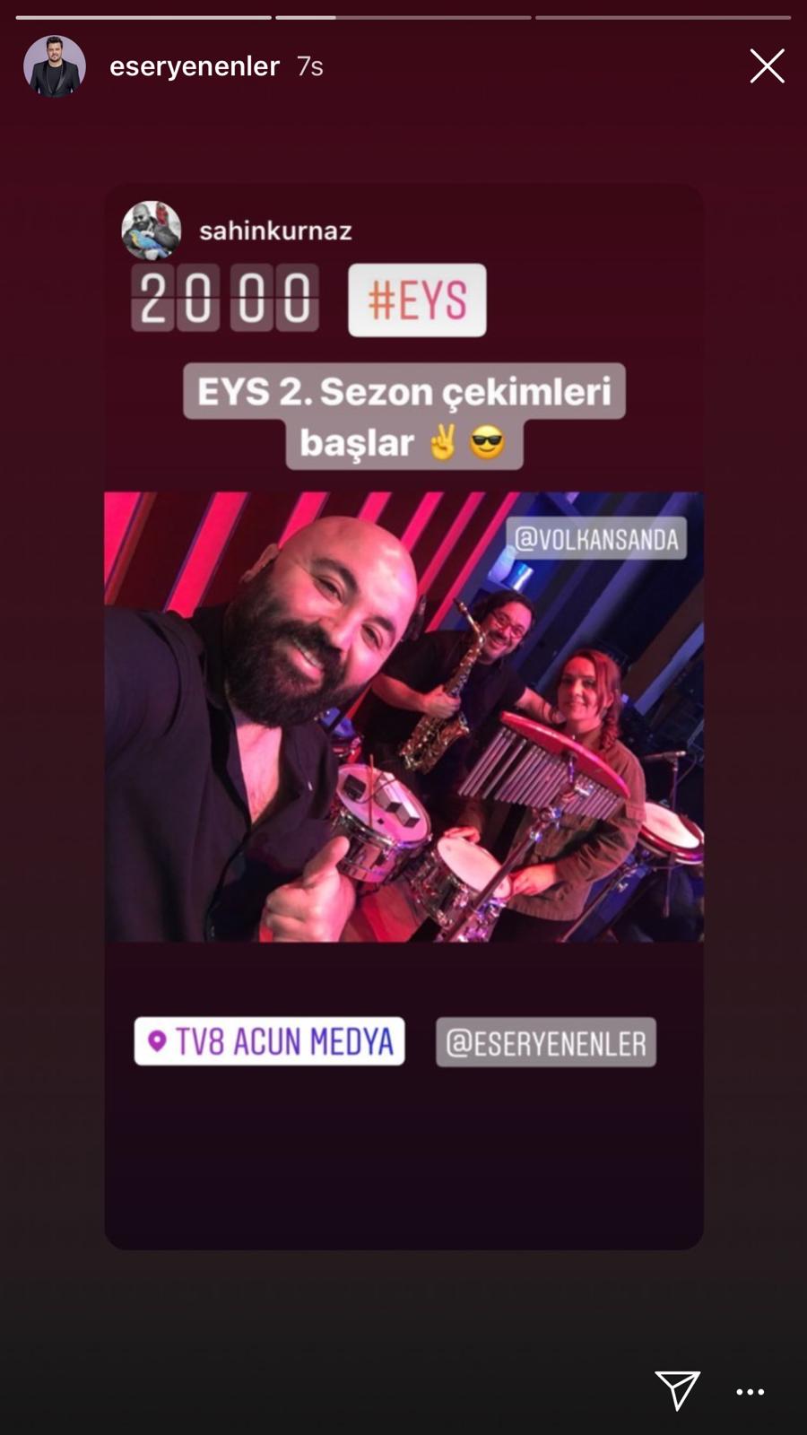 eser yenenler show