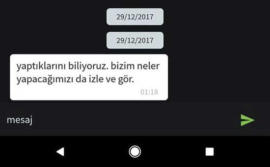 netflix sms mesajı