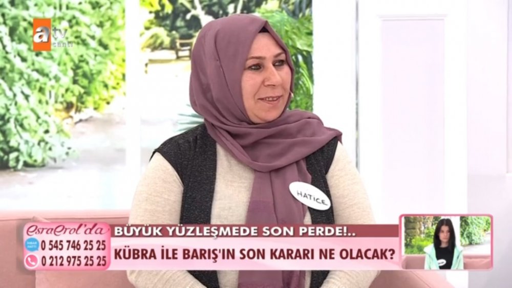 Esra Erol'da Hatice Bulut 