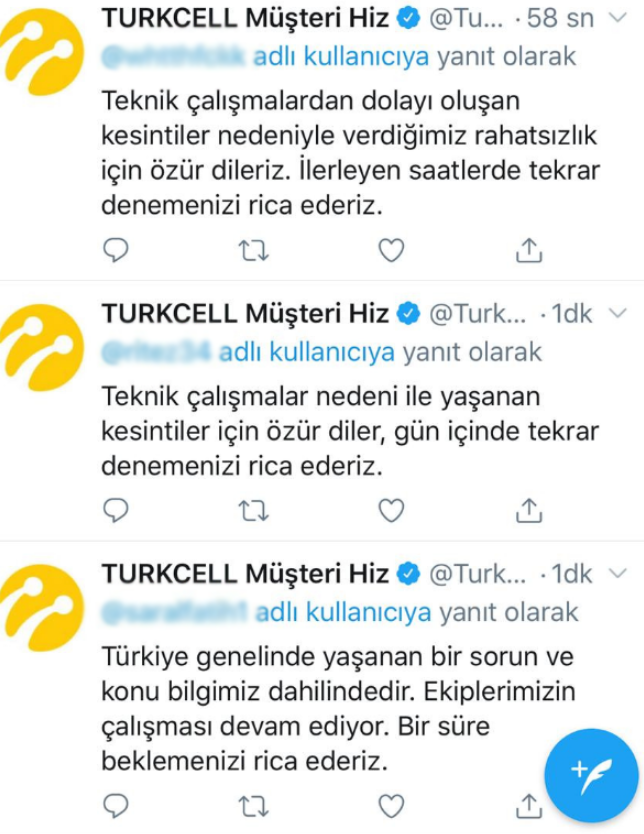 turkcell superonline internet kesintisi