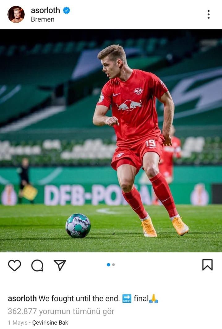 alexander sörloth instagram