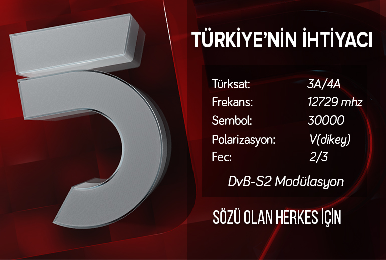 tv5 frekansları