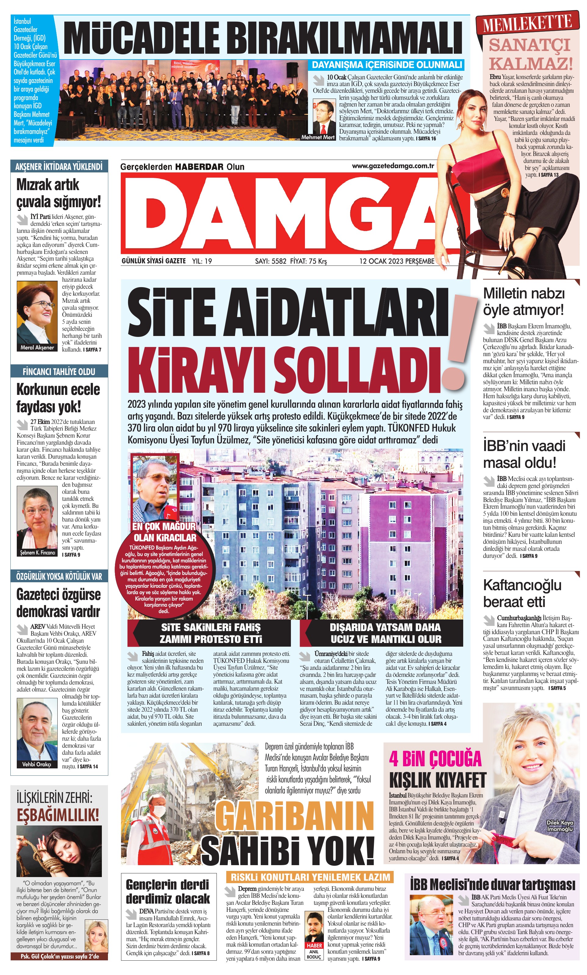 https://www.damga.com/DAMGA 12 Ocak 2023 Perşembe Sayfaları