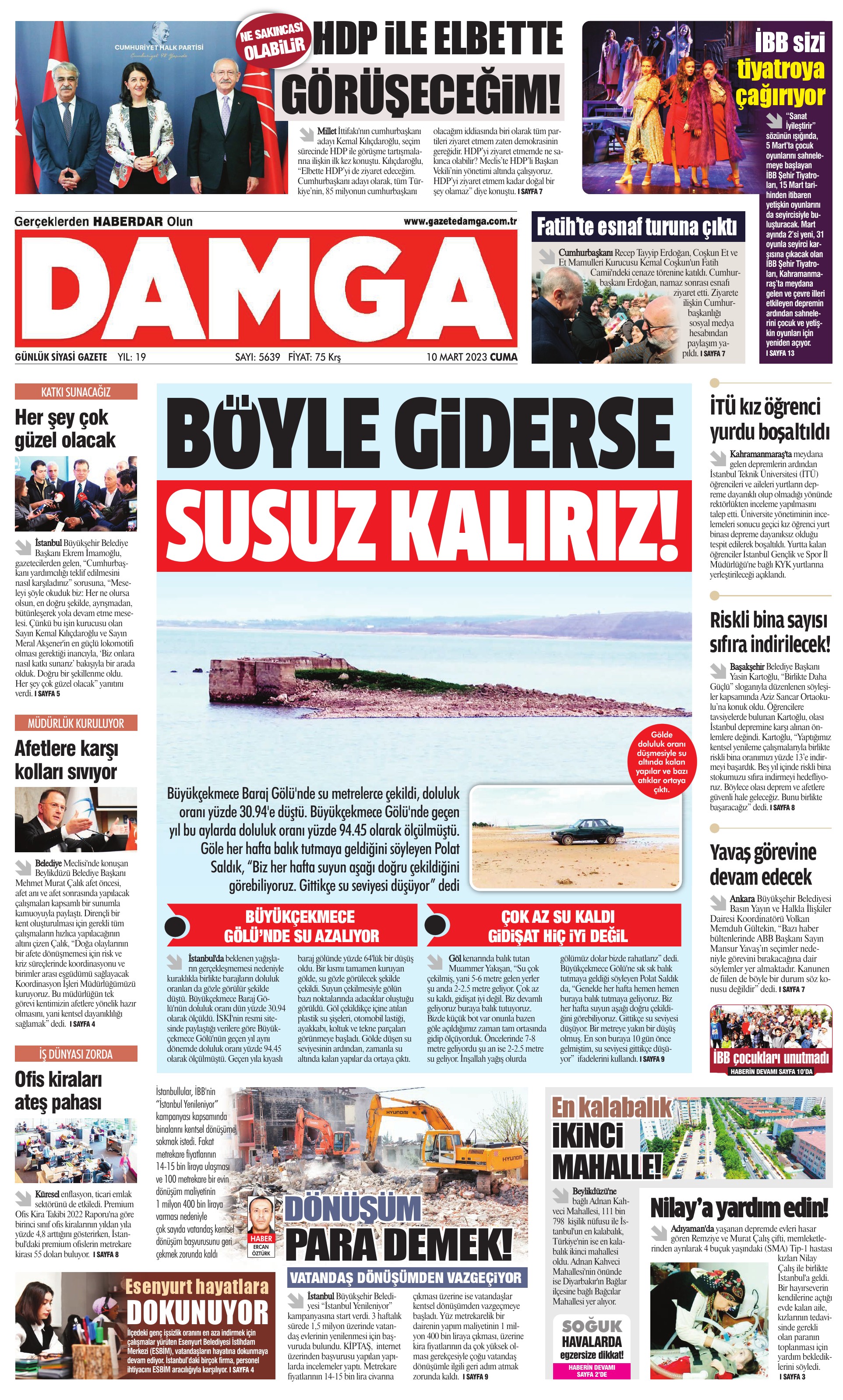 https://www.damga.com/DAMGA 10 Mart 2023 Cuma Sayfaları