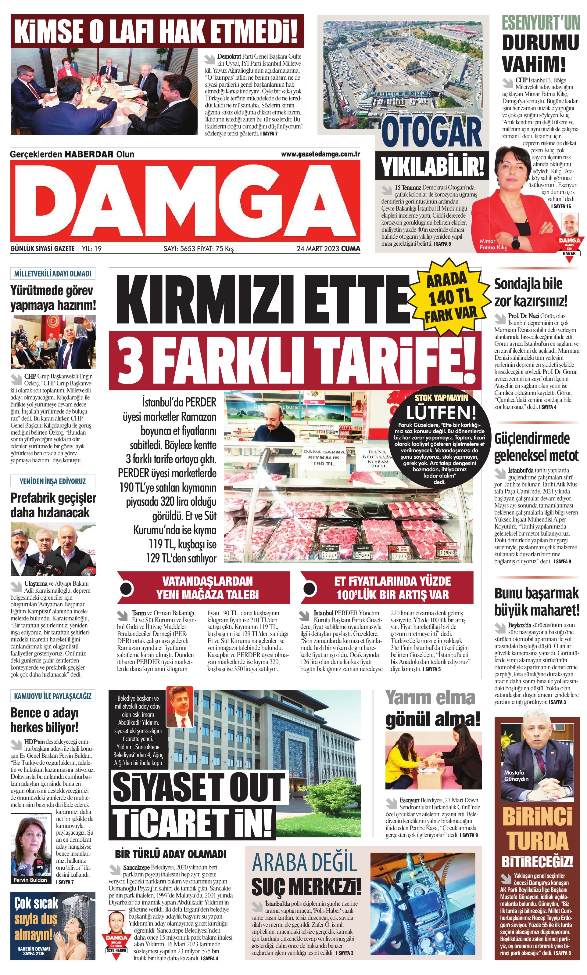 https://www.damga.com/DAMGA 24 Mart 2023 Cuma Sayfaları