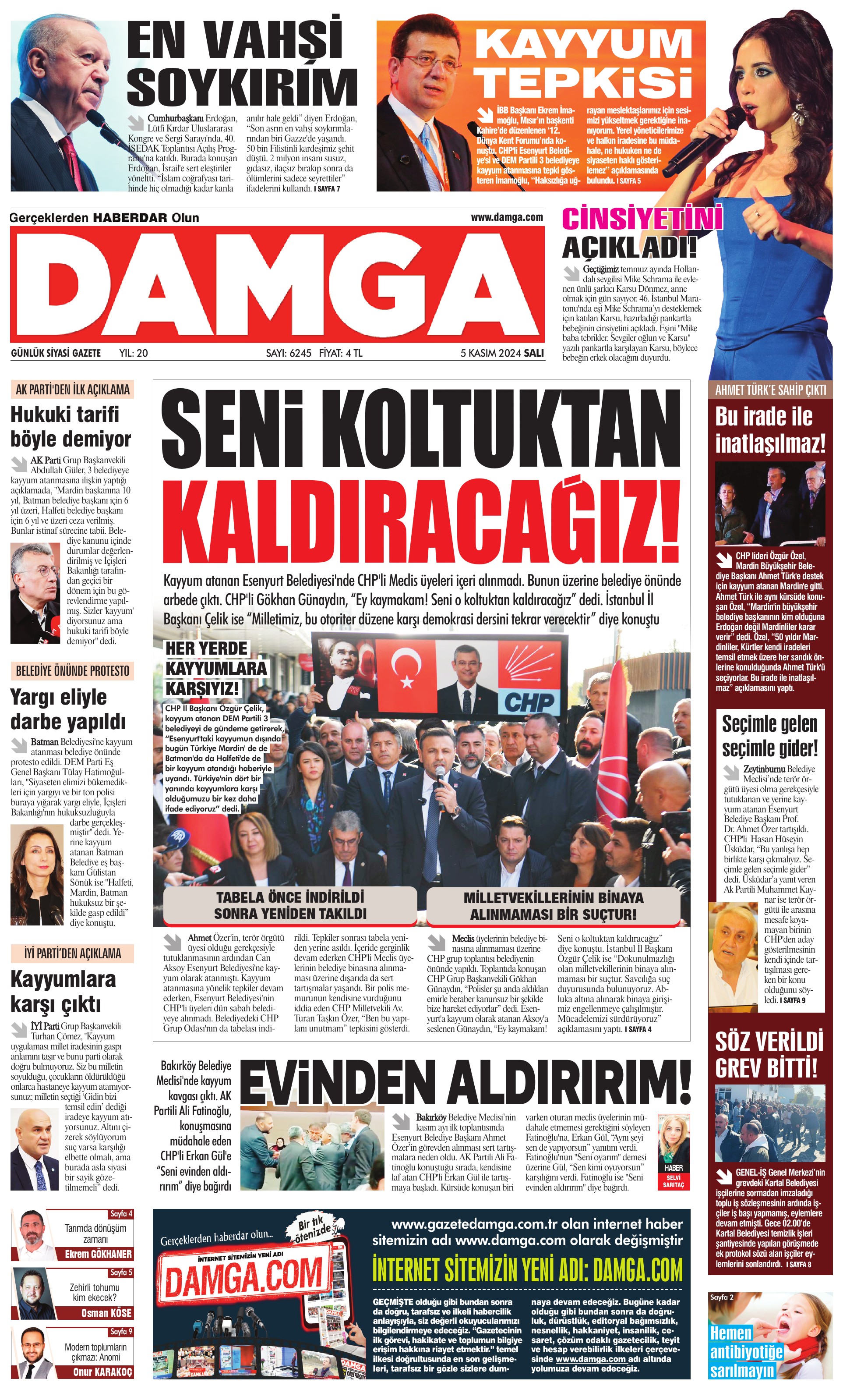 https://www.damga.com/DAMGA 05 Kasım 2024 Salı Sayfaları